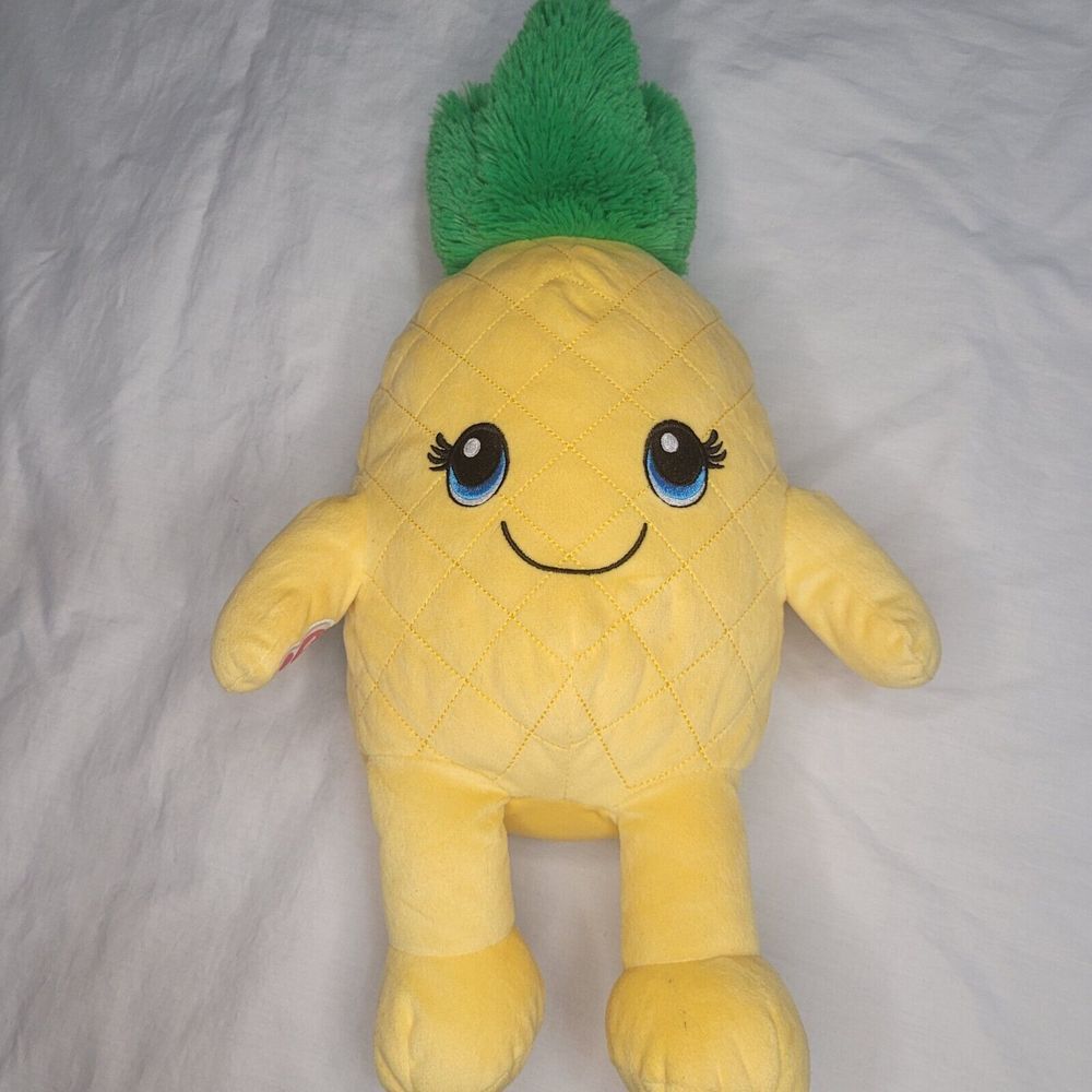 Build-A-Bear Workshop Tropical Pineapple 2020 BAB Yellow‎ Plush 17"